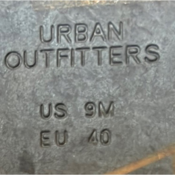 Urban Outfitters Black Zoe Triple buckle studded Straps size 9 - Picture 8 of 12